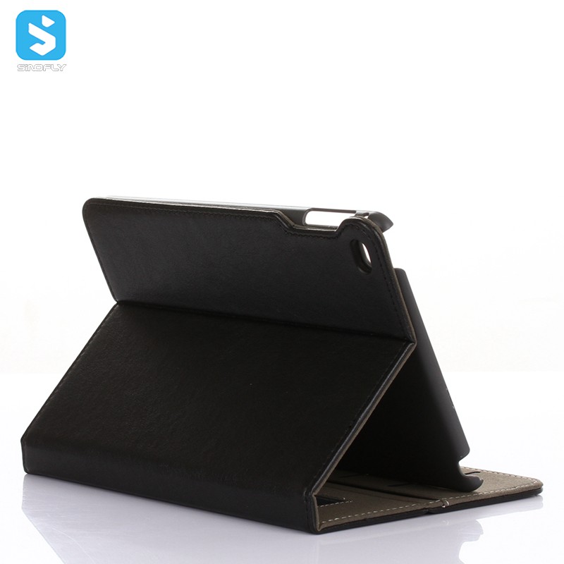 Cow PU Leather Back Case for iPad Mini 4